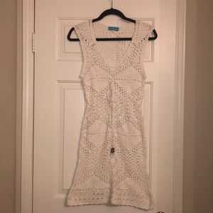 MelissaOdabash Crochet dress/bathing suit cover-up